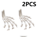 Two-piece mini skeleton hand set