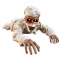 Crawling mummy prop isolated on white