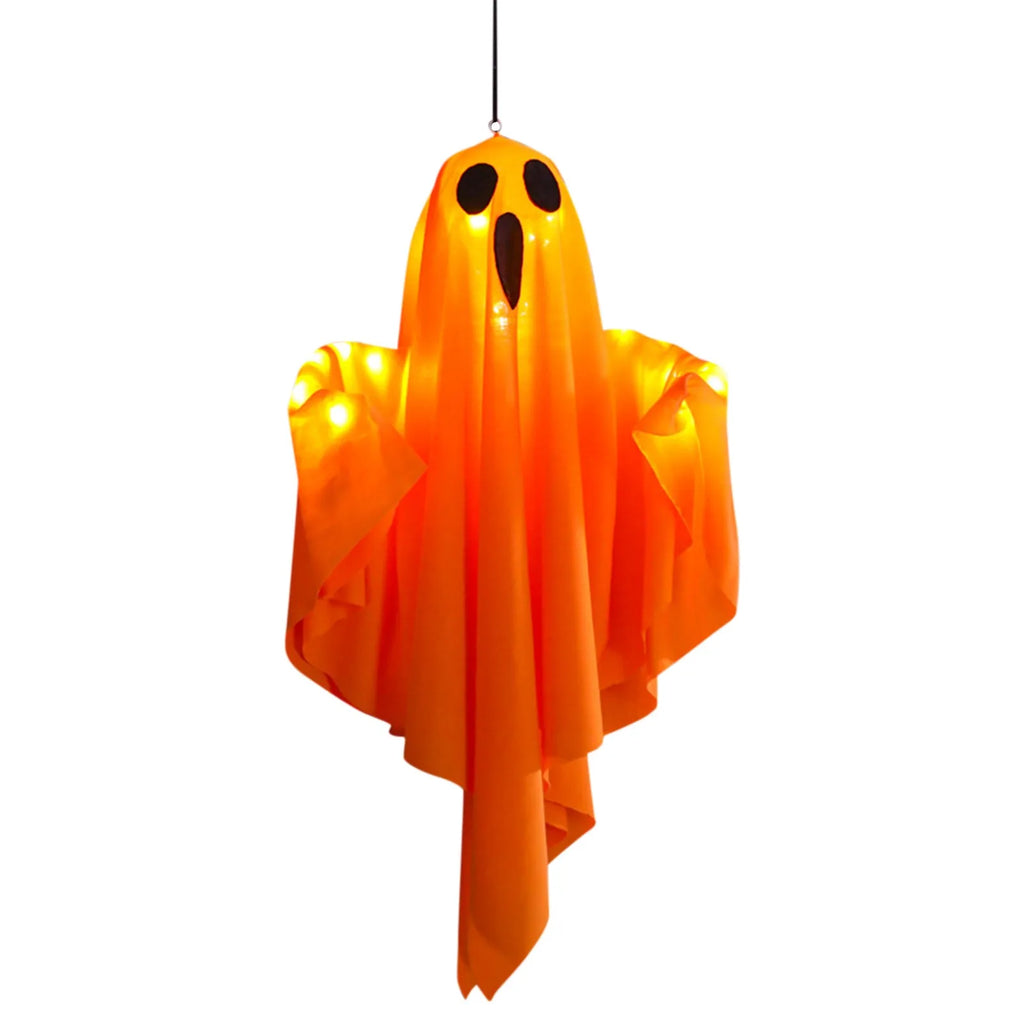 Selected orange hanging ghost shown illuminated