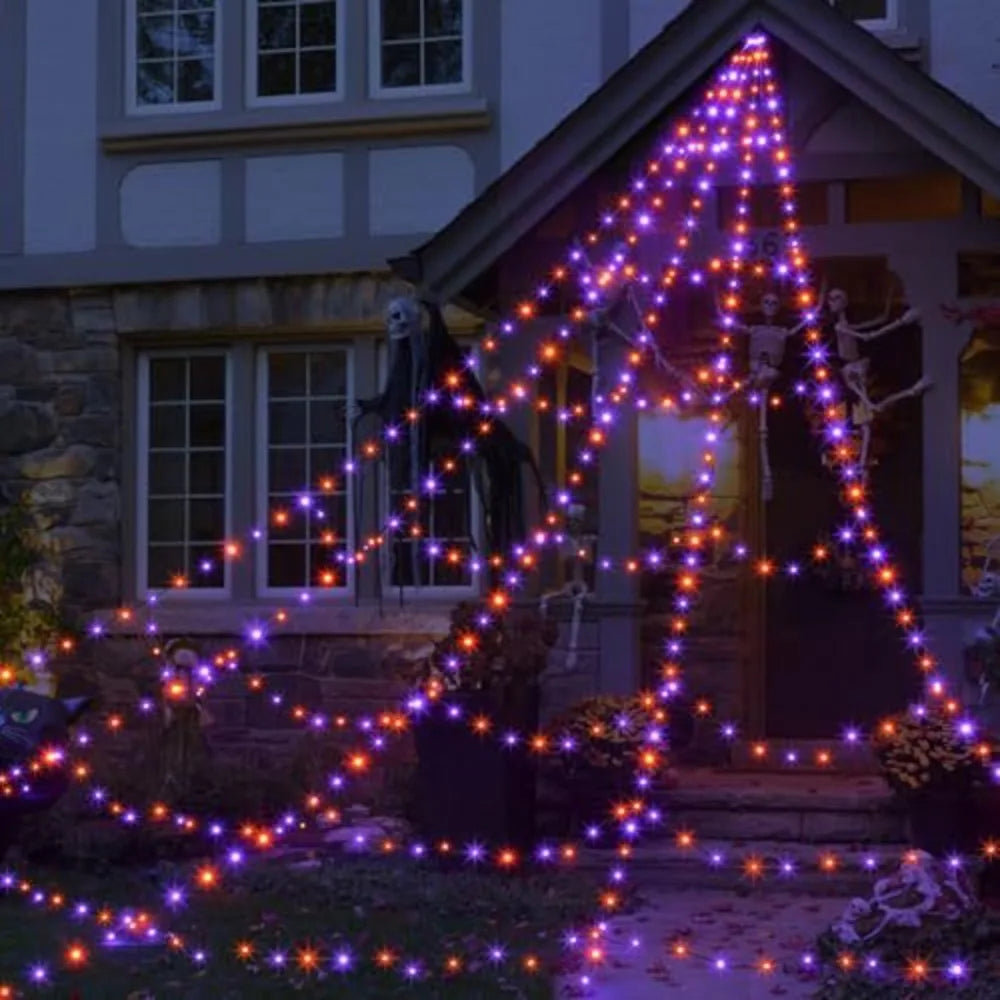 Purple and orange web option